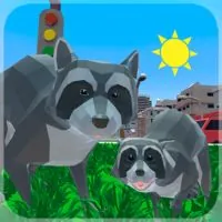 Raccoon Adventure City Simulator 3D - Unblocked Games 66