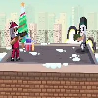 Xmas Rooftop Battles - Unblocked Games 66
