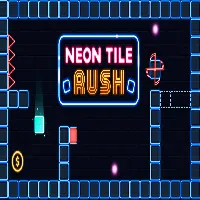 Neon Tile Rush - Unblocked Games 66