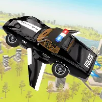 Flying Car Game Police Games - Unblocked Games 66