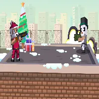 Xmas Rooftop Battles - Unblocked Games 66